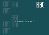 Fiat Doblo - Owners Manual 2025 EN 